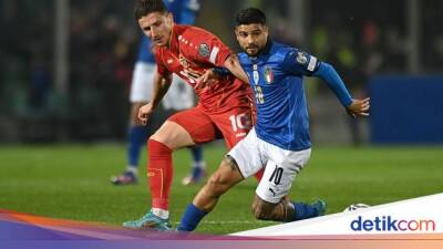 Marco Verratti - Lorenzo Insigne - Domenico Berardi - Italia Gagal ke Piala Dunia 2022! - sport.detik.com