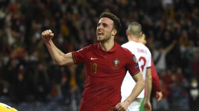 Fernando Santos - Bernardo Silva - Burak Yilmaz - Matheus Nunes - Portugal 3-1 Turkey: Diogo Jota helps send Portugal through to World Cup qualification play-off final - eurosport.com - Qatar - Serbia - Portugal - Turkey - Macedonia -  Santos