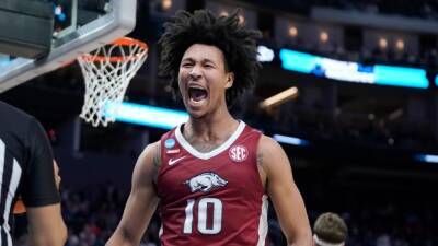 Top seed Gonzaga eliminated by Arkansas in Sweet 16 - tsn.ca - state Arkansas