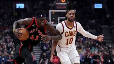 Siakam pours in 35 points in Raptors' win over Cavaliers