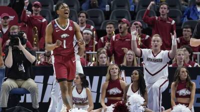 Chet Holmgren - March Madness 2022: Notae, Arkansas muscle top overall seed Gonzaga out of NCAAs - foxnews.com - San Francisco -  Sanchez - state Texas - state Arkansas - county Baylor