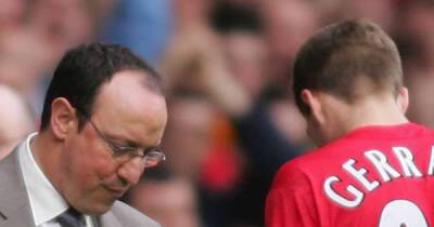 Rafa Benitez - Steven Gerrard - Tim Cahill - Harry Kewell - Luis García - Phil Neville - 'He knows what he's done' - Steven Gerrard saved by Liverpool team-mates after Rafa Benitez left fuming - msn.com