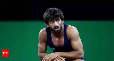 Summer Games - '90% fit' Bajrang Punia pleads for a full-time physio - timesofindia.indiatimes.com -  Moscow - Mongolia -  Tokyo - India - Birmingham -  Delhi