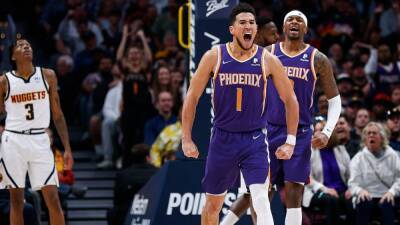 Devin Booker - Kevin Durant - Joel Embiid - Luka Doncic - Nikola Jokic - Phoenix Suns - Chris Paul - Jayson Tatum - Booker llama a la puerta del MVP - en.as.com - Jordan