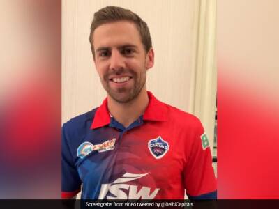 "Yahan Hai": Anrich Nortje Links Up With Delhi Capitals Ahead Of IPL 2022