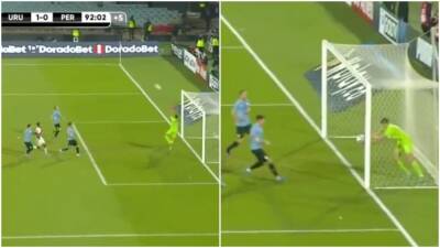 Uruguay 1-0 Peru: Controversy over visitors' goal that wasn't given