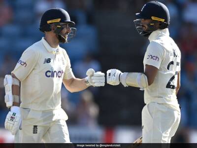 Joe Root - Jonny Bairstow - Alex Lees - Kyle Mayers - Craig Overton - Jayden Seales - Jack Leach - WI vs ENG: Jack Leach, Saqib Mahmood Pulled Off A Feat Accomplished Only Once Before In Test Cricket's 145-Year History - sports.ndtv.com - Australia - Grenada