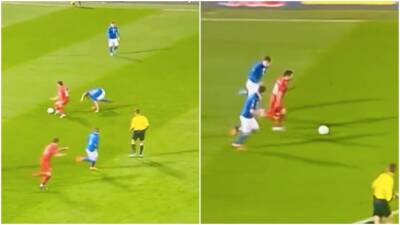 Roberto Mancini - Jorginho: Italy man's recovery pace vs North Macedonia has gone viral - givemesport.com - Switzerland - Italy - Macedonia