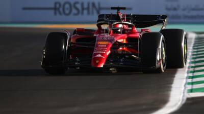 Leclerc leads Verstappen in first practice at Saudi Arabian GP