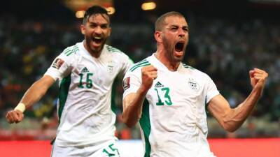 Argelia se acerca al Mundial gracias a Slimani - en.as.com - Qatar - Portugal