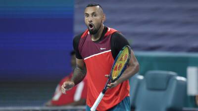 Nick Kyrgios - Fabio Fognini - Miami Open 2022 - Nick Kyrgios dismantles number five seed Andrey Rublev to continue bright start to 2022 - eurosport.com - Russia - Australia - India