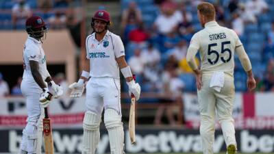 England frustrated by lower order as West Indies edge ahead in Grenada