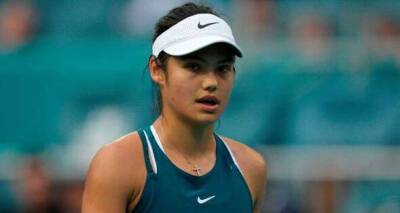 Emma Raducanu losing 'respect' of fellow players after Miami Open defeat