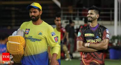 Pat Cummins - Venkatesh Iyer - Shreyas Iyer - Tim Southee - IPL 2022: CSK's consistency vs KKR's unpredictability first up - timesofindia.indiatimes.com - Uae - India - county Russell - county Kings -  Kolkata -  Chennai