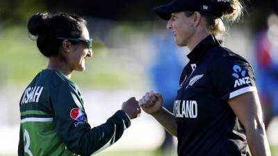 Bismah Maroof - Sophie Devine - Amelia Kerr - ICC Women's World Cup 2022 Points Table: New Zealand Win But Out Of Semi-Finals Contention - sports.ndtv.com - Australia - South Africa - New Zealand - India - Bangladesh - Pakistan