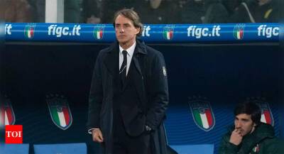 Roberto Mancini - Mancini tells Italy we 'must raise our heads' - timesofindia.indiatimes.com - Portugal - Italy - Turkey - Macedonia