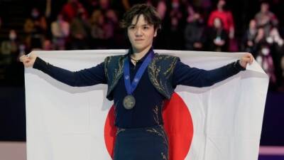 Japan's Shoma Uno captures gold at figure skating worlds for 1st world title