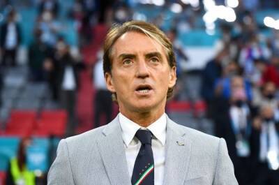 Mancini after Italy's World Cup failure: 'Accepting defeats part of a healthy path of growth'
