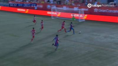 El futuro está en La Masía: vean este golazo en LaLiga Promises que firmaría Aubameyang - en.as.com - Madrid