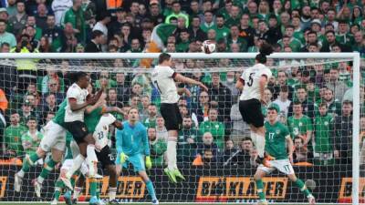 Roberto Martínez - Callum Robinson - Alan Browne - Hans Vanaken - Late Browne equaliser versus Belgium adds gloss to Irish birthday party - channelnewsasia.com - Qatar - Belgium - Ireland -  Dublin