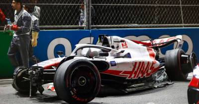 Schumacher escapes serious injury in horrific Jeddah F1 crash