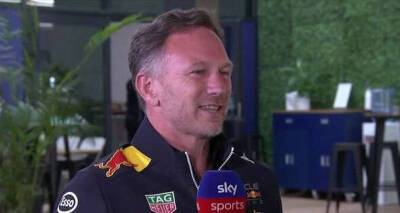Christian Horner 'hates' question as Max Verstappen secures 4th with Sergio Perez on pole
