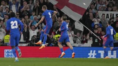 Kane levels with Charlton as second highest-scoring Englishman for his country