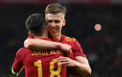 Ferran Torres - David Raya - Dani Olmo - Pau Torres - Spain 2 Albania 1 - Highlights - beinsports.com - Spain - Albania