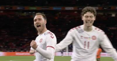Christian Eriksen in fairytale Denmark return as he scores with his FIRST TOUCH after Euro 2020 horror