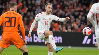 Christian Eriksen scores on emotional Denmark return in defeat to Holland