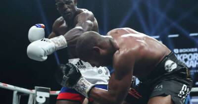 Anthony Joshua - Angel Fernandez - Riakporhe beats Jumah with vicious knockout - msn.com - Britain - London