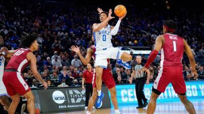 Duke sends coach Mike Krzyzewski to his 13th Final four with win over Arkansas