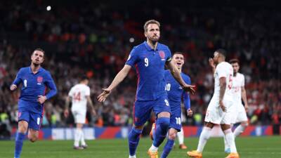 Bobby Charlton - Wayne Rooney - Luke Shaw - Conor Gallagher - Marc Guehi - England v Switzerland player ratings: Pickford 8, Kane 6; Shaqiri 8, Xhaka 8 - thenationalnews.com - Qatar - Switzerland - Jordan - county Craig