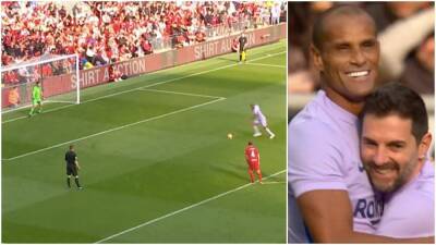 Rivaldo's penalty vs Liverpool Legends was perfection