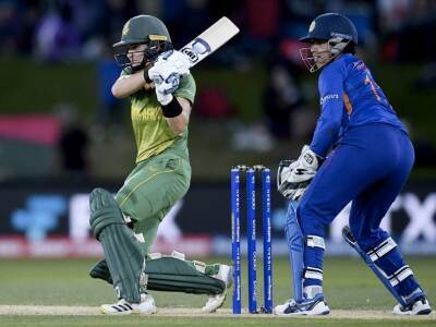 Laura Wolvaardt - Lara Goodall - Chloe Tryon - IND-W vs SA-W, Women's World Cup 2022 Highlights: India Lose Thriller To South Africa, Fail To Qualify For Semi-Finals - sports.ndtv.com - Australia - South Africa - India