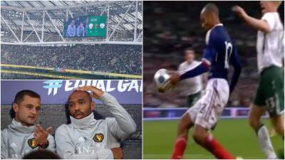 Thierry Henry showered with boos during Republic of Ireland v Belgium