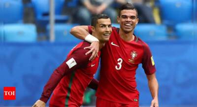 Bernardo Silva - Ronaldo - North Macedonia - Ronaldo excited about return of Portugal's 'King' Pepe - timesofindia.indiatimes.com - Manchester - Qatar - Germany - Portugal - Italy - Turkey - Macedonia
