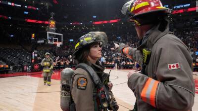 Indiana Pacers and Toronto Raptors NBA game suspended due to fire in arena