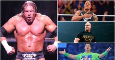 Randy Orton - Brock Lesnar - John Cena - Kurt Angle - Shawn Michaels - Chris Jericho - WWE fans have ranked the 25 greatest WWE Superstars of all time as Triple H retires - msn.com - Usa