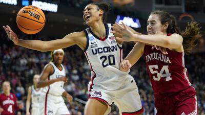 Frank Franklin II (Ii) - Paige Bueckers - March Madness 2022: Bueckers scores 15; UConn beats Indiana to reach Elite 8 - foxnews.com - state Indiana - state North Carolina - state Connecticut - county Holmes
