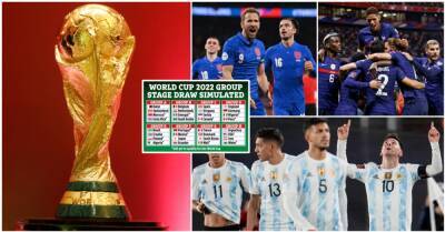 2022 World Cup draw: Simulation shows how the group stage might look