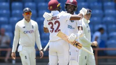 Joe Root - Kyle Mayers - John Campbell - Joshua Da-Silva - WI vs ENG: West Indies Thrash England By 10 Wickets In 3rd Test To Win Series 1-0 - sports.ndtv.com - Australia - Barbados
