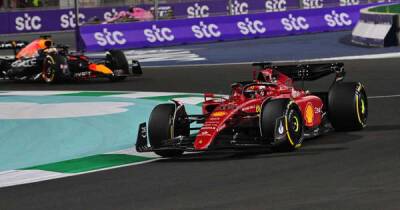 F1 LIVE: Saudi Arabian Grand Prix latest updates as Charles Leclerc takes lead from Sergio Perez