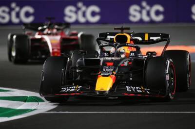 Max Verstappen wins Saudi Arabian GP after nail-biting fight with Charles Leclerc