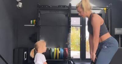Gemma Atkinson shares daughter's adorable 'gym walking journey' as she pays Mother's Day tribute