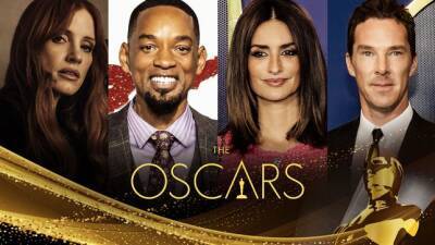 Will Smith - Javier Bardem - Oscars 2022: Will Smith pega a Chris Rock y gana el Oscar | CODA y Chastain, premiados - en.as.com