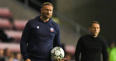 'Want to win more than anyone' - Ian Evatt's firm Bolton Wanderers message ahead of Wigan clash
