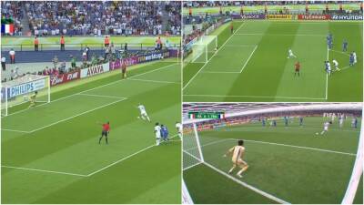 Gianluigi Buffon - Les Bleus - Zinedine Zidane - Football’s greatest penalty? Zidane vs Buffon in 2006 World Cup final goes viral again - givemesport.com - France - Spain - Portugal - Italy - Brazil -  Berlin
