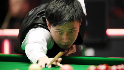 Neil Robertson - Mark Williams - Jimmy White - Mark Allen - Judd Trump - John Higgins - Luca Brecel - Stephen Hendry - Tour Championship snooker 2022 LIVE - Top seed Zhao Xintong faces John Higgins in opening clash - eurosport.com -  Sheffield