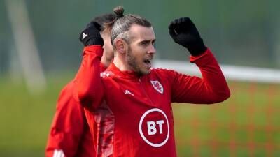 Gareth Bale trains with Wales ahead of Czech Republic friendly - in pictures